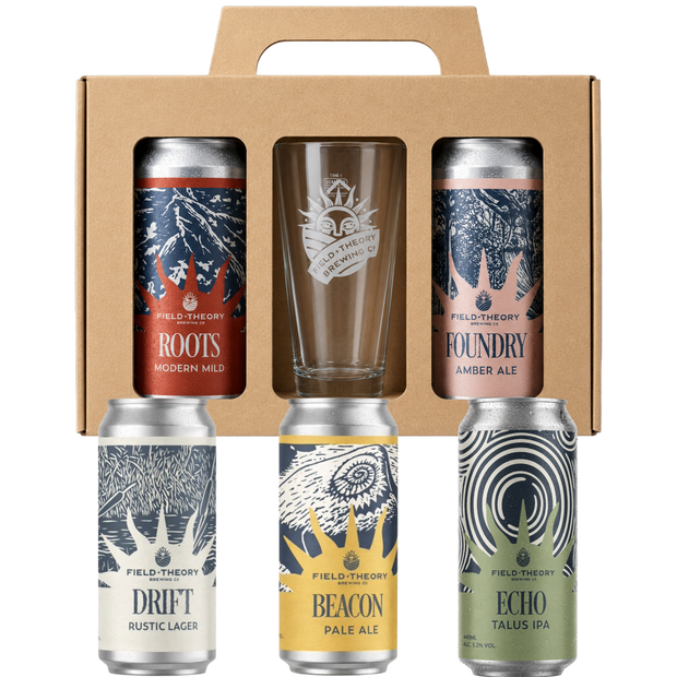 Five Can + Glass Gift Box