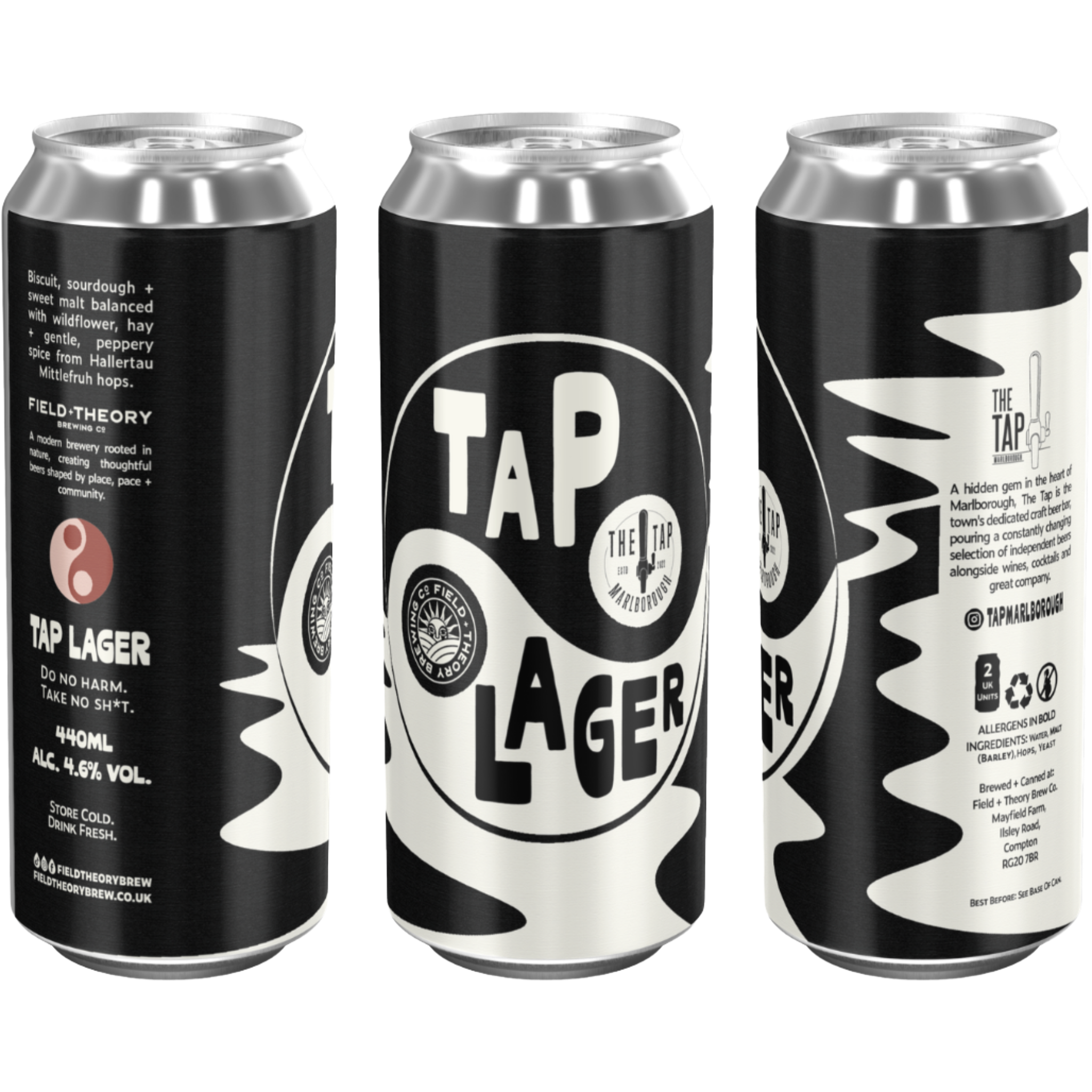 Tap 4.6% Lager