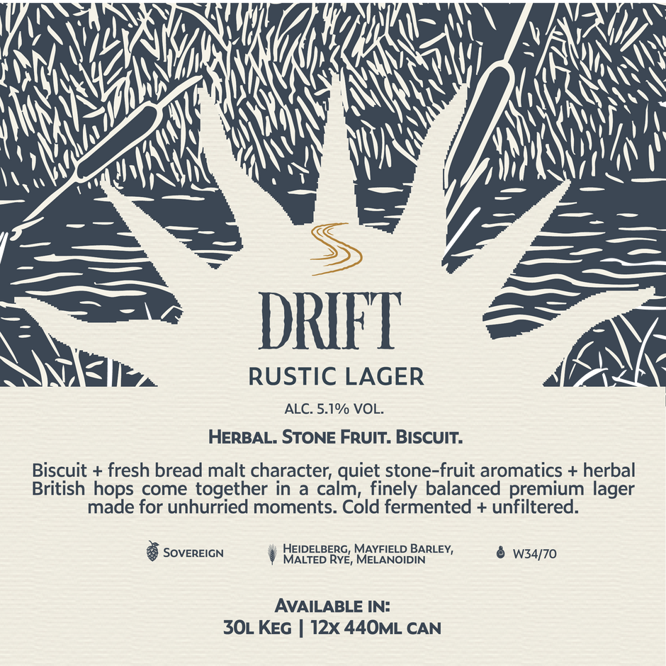 Drift 5.1% Rustic Lager