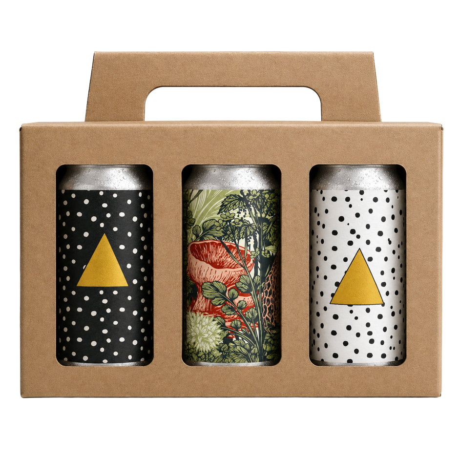 Three Can Gift Box