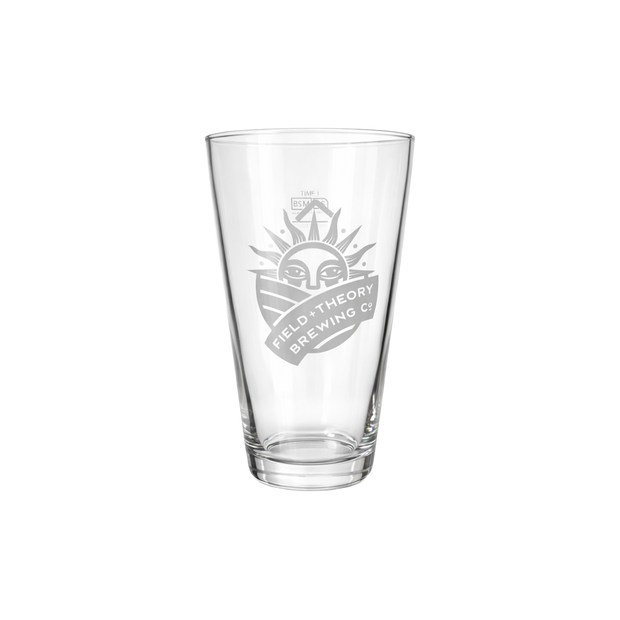 Conical Half Pint Glass