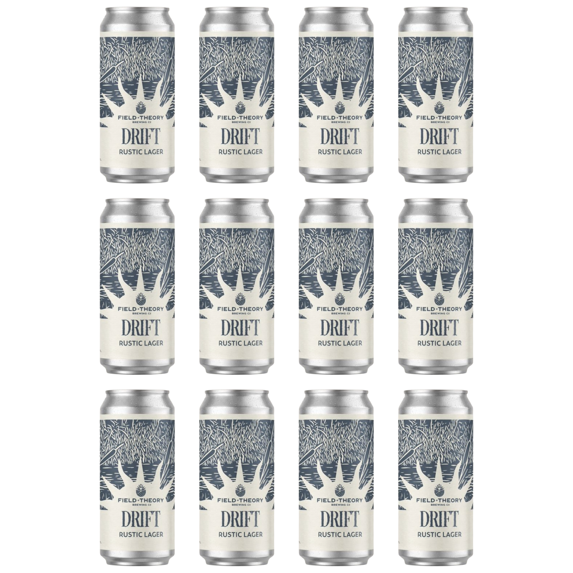Drift Rustic Lager | Field + Theory Brewing Co. – Field + Theory ...