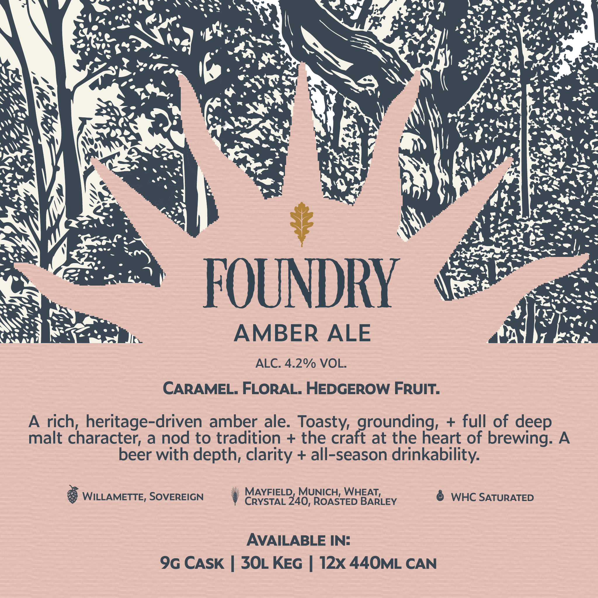 Foundry 4.2% Amber Ale